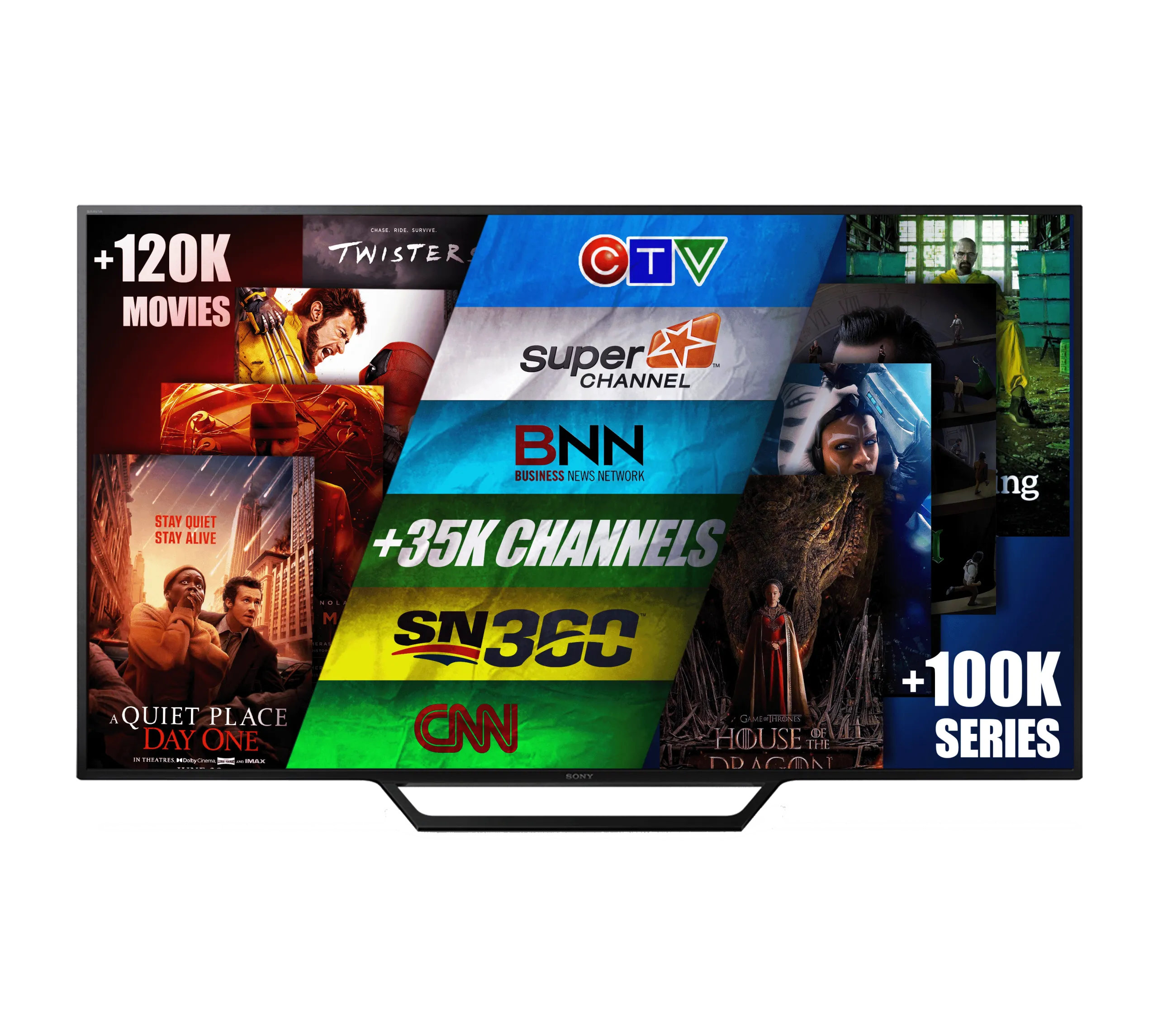 Fournisseur IPTV Quebec rapide et stable diffusant des contenus 4K sans latence